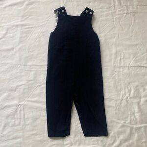 Bailey Boys Navy Blue Kids Overalls